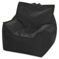 thumbnail image 4 of Posh Creations Newport Bean Bag Chair, Kids, 2.1 ft, Black, 4 of 6