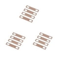 thumbnail image 3 of Wosthever 4 Pieces Brass Neck Wedges Metal 0.2mm Adjust Heightening Shims Connection 0.5mm Replacement Gasket Instrument Parts Accessories Type1 NO1 Wosthever CBP470905, 3 of 6