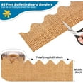 thumbnail image 2 of Bulletin Board Borders, 65 FT Black and White Gingham Scalloped Bulletin Board Borders, Classroom Borders for Bulletin Board Trim Decoration for Back to School, Classroom & Offices, 2 of 7