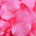 thumbnail image 3 of Qarigey 100 piezas de tela de pétalos de flores de rosa reutilizables artificiales decoración romántica flores falsas para compromiso púrpura rojo Type3 NO3 Qarigey HA1337-05, 3 of 4