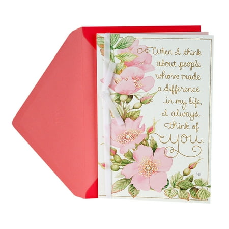 Hallmark Mother's Day Card (Marjolein Bastin Flower Design)