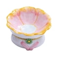 thumbnail image 3 of Ceramic Raised Cat Bowl Womerer y el alimentador Proteja el cuello para mascotas Extra anchos Anti -Vómitos para gatitos pequeños, medianos y grandes Rosa, 3 of 10
