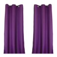 thumbnail image 1 of Cortina Deco 135 x 220 cm Room Darkening Morado Crackr, 1 of 4