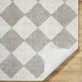 thumbnail image 2 of Livabliss Washable Rugs for Living Room, 2x3 Fossay Shag Modern Light Beige Area Rug, Bedroom Dining Room Home Decor Stain Resistant Carpet (2' x 2'11"), 2 of 7