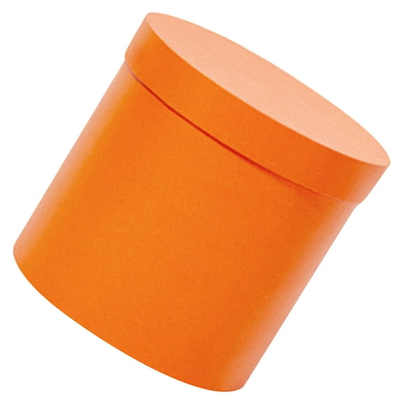 Wedding Decor Bouquet Box Handheld Flower Box Bride Office 14x14cm Orange