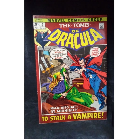 Pre-Owned Tomb of Dracula #3 1972 Marvel Comics Comic Book