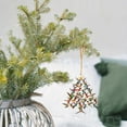thumbnail image 6 of ZTTD 1Pc Hummingbird Christmas Ornament, 2025 New Colorful Stacked Hummingbird Christmas Tree Ornaments, Hanging Charm for Car Rear View Mirror, Winter Hummingbirds Home Decor, 6 of 6
