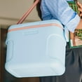 thumbnail image 4 of Pinnacle 8.5Qt Mini Cooler – Portable Picnic Cooler with Divider & Strap, Blue, 4 of 9