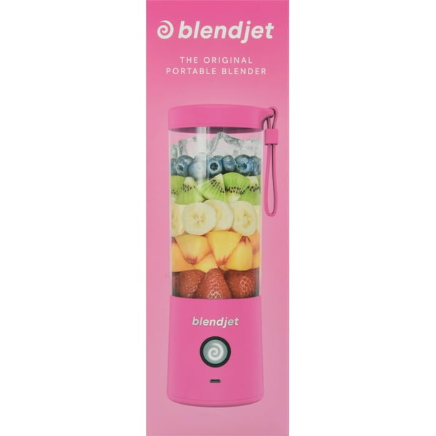 BlendJet 2 Portable Blender Hot Pink, 16 oz Capacity