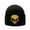 Black, variant on Stretchy Soft Unisex Adult Knited Beanie Hat With Multi-color Embroidered Design Skull, Navy With White Skull
