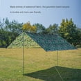 thumbnail image 4 of Thinson Waterproof Tent Tarp Travel Useful Canopy Sunshade Mat Moisture Resistant Multi-functional Shade Sail for Beach Backyard 100*145CM, 4 of 7