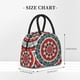 thumbnail image 2 of Balery Round Design Bolsa de Almuerzo para Mujeres, Caja de Almuerzo, Bolsa de Almuerzo Pequeña Impermeable, Tote de Almuerzo Reutilizable con Gran Capacidad, 2 of 6