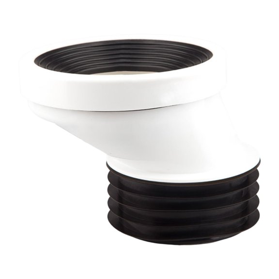 FashionCha Offset Toilet Flange Shifter Adapter for Bathroom Drainage Systems Repairing Remove 5cm