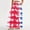Red, variant on 250Th Anniversary Patriotic Womens Pants, 4Th of July Fashion Womens Pants, Red White and Blue Clothes, Stylish Elastic Waist Womens Pants, Casual Clothes for Independence Day Blue Size: XL