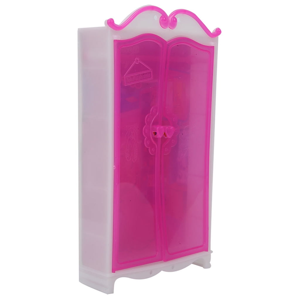 Details about   Miniature Wardrobe Closet Cabinet Kids Toys for Doll Accs Dollhouse Furniture