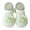 Mint Green, variant on Otqutp Toddler Wedding Shoes Kids Baby Boys Girls Shoes First Walk-ers Cute Cartoon Antislip Wearproof Socks Shoes Crib Shoes