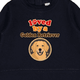 thumbnail image 3 of Inktastic Golden Retriever Dog Lover Baby Sweatshirt, 3 of 4