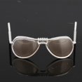 thumbnail image 4 of 1/6 Scale Sunglasses, Male And Female Sun Glasses, Alloy Retro Glasses, for 12inch Action Figures Accessories - White, 2.6x2.3cm, 4 of 10