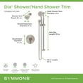 thumbnail image 3 of Symmons S3598BBBZ15TRM Dia Hydromersion Pressure Balanced Shower System - Bronze, 3 of 7