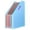 Blue, variant on Nnndbs A4 Clear Folder with Snap Button Closure, Transparent Document Envelope Waterproof File Wallet for Office School Home Supplies