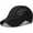 Black, variant on Breathable Sport Cap, Mesh Design Lightweight Quick Dry Hat for Men, Adjustable Fit Running Cap with Ventilation Panels (Gray)