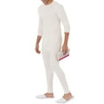 thumbnail image 4 of Fruit of the Loom Super Value Men's Classic Thermal Underwear Crew Top, 2 Pack, 4 of 5