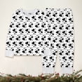 thumbnail image 2 of XIYON Girls Pajamas Set Themed Kids Cute Print Sleepwear Cozy Flannel Loungewear Two Piece Outfit Homewear 4-5 Years, 2 of 4