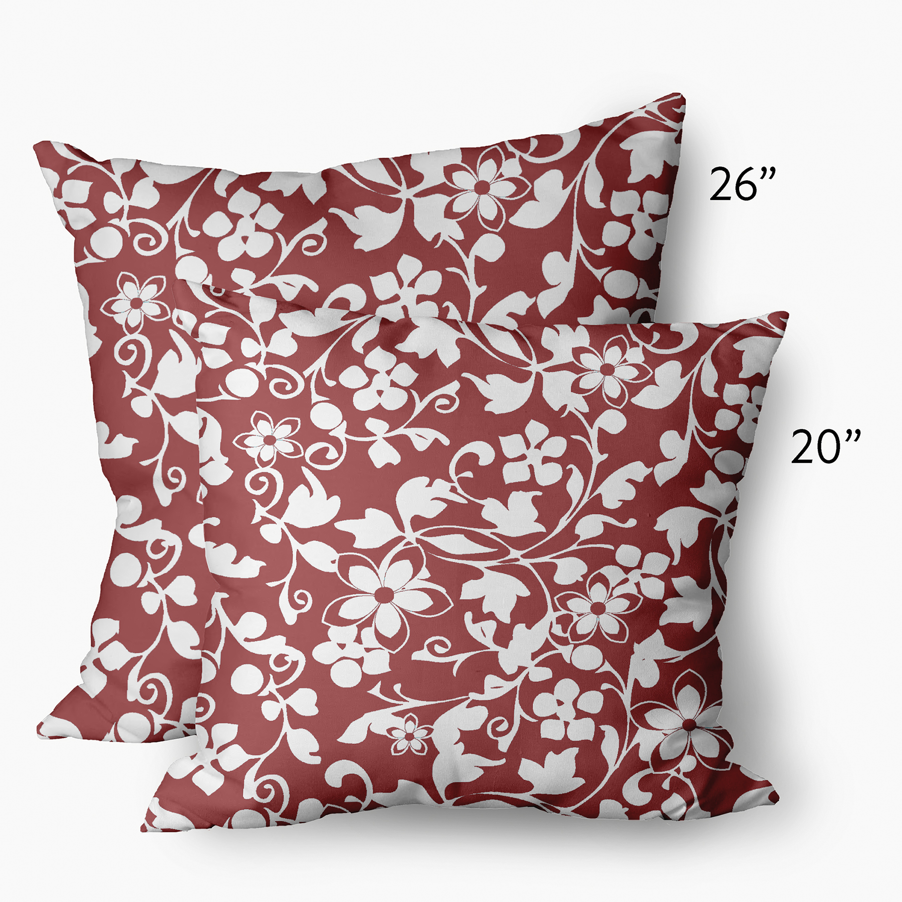 20" x 20" Simply Daisy Evelyn Decorative Throw Pillow