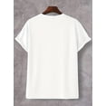 thumbnail image 2 of Men's Casual Print T-Shirt - Breathable COTTON Crew Neck, Machine Washable - Perfect for Summer Outings & Sports, 2 of 5