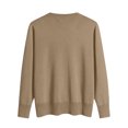 thumbnail image 4 of Long Sleeve Sweaters for Women Oversized Knitwear Crewneck Pullover S, 4 of 5