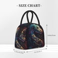 thumbnail image 2 of Salouo Colorful Patterned Snake for Insulated Lunch Bag for Women/Men - Leakproof Cooler Tote Bag Organizer - Reusable Lunch Box for Office Picnic Hiking Beach-One Size, 2 of 6