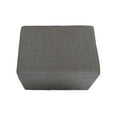 thumbnail image 4 of GDF Studio Bellane Contemporary Fabric Upholstered File Storage Ottoman, Gray and Black, 4 of 6