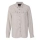 thumbnail image 1 of Burnside 5200 Camisa de franela sólida de manga larga para mujer Stone Small Burnside 5200, 1 of 1
