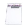 thumbnail image 1 of External Hard Drive Enclosure, Plug And Play PVC Material 2.5 Inch  III Hard Drive Enclosure  For PC, 1 of 8
