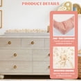 thumbnail image 6 of Changing Pad Cover Easy to Clean Baby Diaper Soft Changing Pad Sheets Flexible Changing Table Pad Cover Comfortable Cotton Fitted Diaper for Baby Girls, 6 of 10