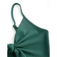thumbnail image 4 of Vibrant V-Neck Cami Dress Sexy Cut Out Split Hem Sleeveless Flowy Essential, 4 of 13
