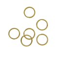 thumbnail image 4 of 20 Piezas de tón con Bordes Lvero Lvero Dividido Lves Cadena Titur Broches de Joyería Ganchos Bolsas Macarena Anillos de llavero de latón, 4 of 8