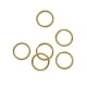thumbnail image 4 of 20 Piezas de tón con Bordes Lvero Lvero Dividido Lves Cadena Titur Broches de Joyería Ganchos Bolsas Macarena Anillos de llavero de latón, 4 of 8