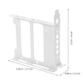 thumbnail image 2 of WRITWAA Hard Drive Holder 1Set Metal 5.5x5.4x0.9In For Computer Hard Drive Compatibility, 2 of 8
