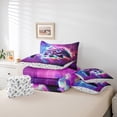 thumbnail image 6 of Castle Fairy Gradient Gamer Bedding Comforter Set,Soccer Football King Bedding Sets, 6 of 8