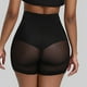 thumbnail image 3 of Fajas de cintura para mujer, pantalones cortos con control de , ropa interior moldeadora sin costuras, bragas de muslo, levantador de glút Negro L Baoblaze Bragas moldeadoras de mujer, 3 of 7