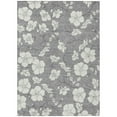 thumbnail image 2 of Addison Rugs Chantille Indoor/Outdoor Transitional Floral Gray Washable Rectangle Rug, 8' x 10', 2 of 6