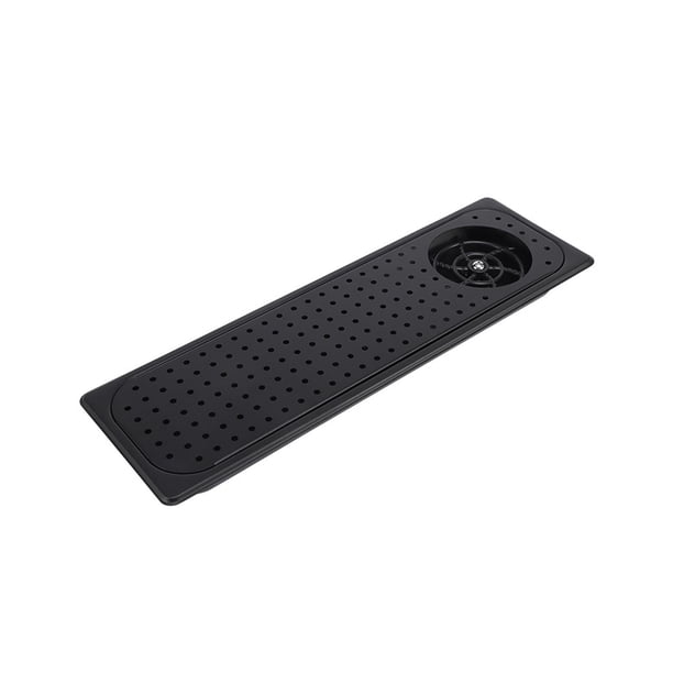 Grifo lavavasos Lavabotellas Dispositivo de descarga automática Lavavasos automático Redondo Grande Negro