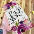 thumbnail image 5 of Yehwow Floral Bible Verse Metal Car Plate Aluminum License Plate, 5 of 6