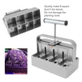 thumbnail image 3 of Soil Blocker, Aluminum Alloy Anti Slip Plant Root  Soil Block Maker  for Greenhouse, 3 of 8