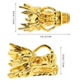 thumbnail image 2 of HONMEET Golden Metal Dragon for Dowsing Rods, Decorative Divining Rod Accessory, Precision 3.5 Inch, and Lightweight, 2 of 7