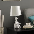thumbnail image 4 of Ore International 21.25" In White Modern Clown Phone Holder Resin Table Lamp, 4 of 5