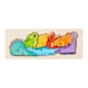 thumbnail image 1 of Rompecabezas de madera para niños, juguetes educativos, tableros de rompecabezas de dibujos animados Dinosaurios, 1 of 9