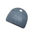 thumbnail image 2 of Youkk Scraper Multipurpose Food Scrappers Baking Tools Pastry Cream Spatula Steamed Bun Cooking Bakeware Accessories Gray, 2 of 6