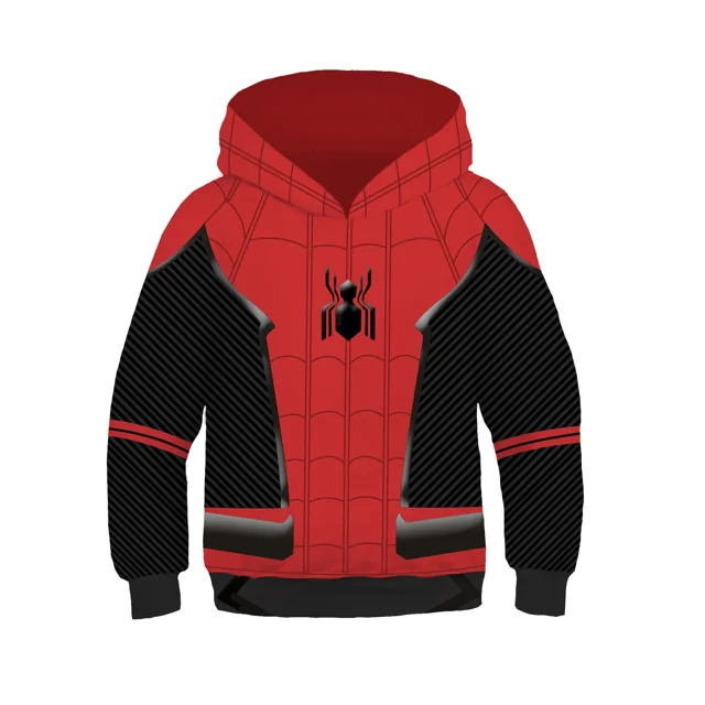 Spider-Man Gwen Meilen Morales Reiß verschluss Sudaderas con capucha Spinnen versum Regalo 3D Kapuzen Sudaderas con capucha Superhelden Jungen Mädchen Outwear Jacke Hosen